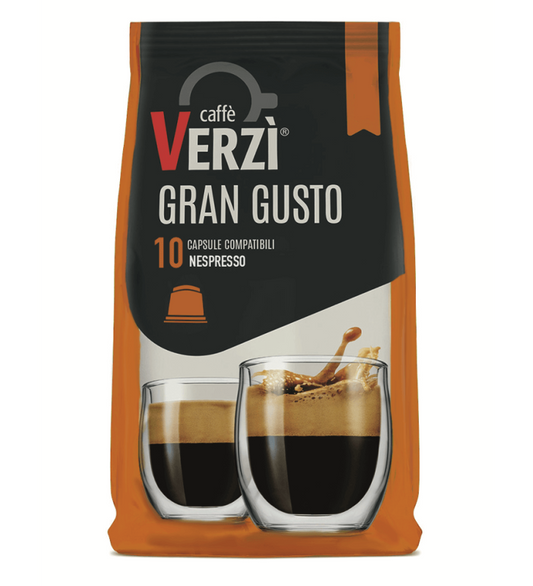Verzì Caffè Nespresso GRAN GUSTO 10 Capsule