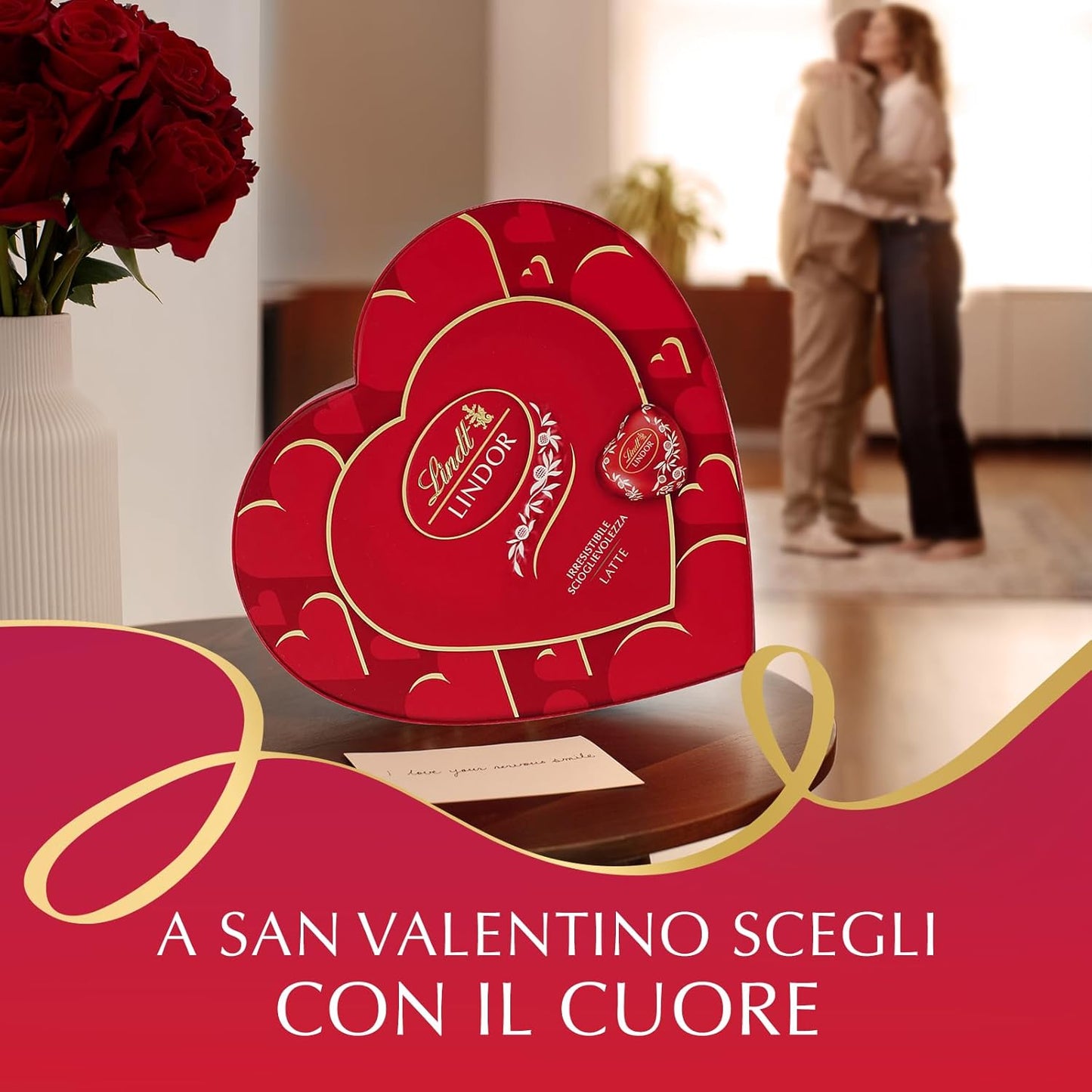 Lindt Lindor Cuori al Cioccolato al Latte 96g