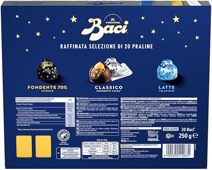 Perugina Baci Assortito Classico 20 pz