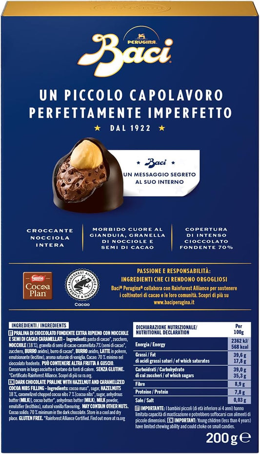 Perugina Baci Fondente 70% 16 pz
