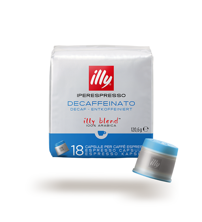 Illy Iperespresso DECAFFEINATO Cubo Home 18 Capsule