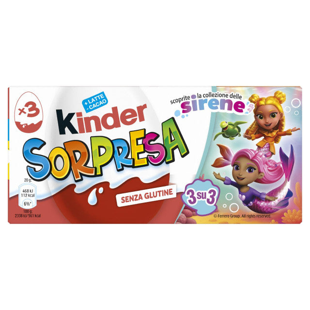 kinder Sorpresa 3x20Gr