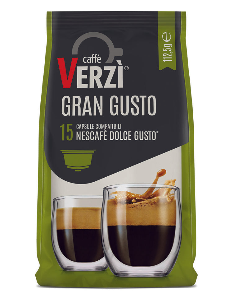 Verzì Caffè Dolce Gusto GRAN GUSTO 15 Capsule