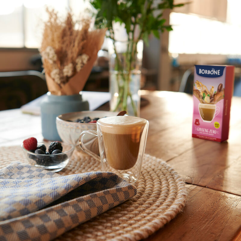 Caffè Borbone Bevanda Solubile Al Gusto GINSENG ZERO 10 Capsule