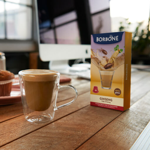 Caffè Borbone Bevanda Solubile Al Gusto GINSENG 10 Capsule