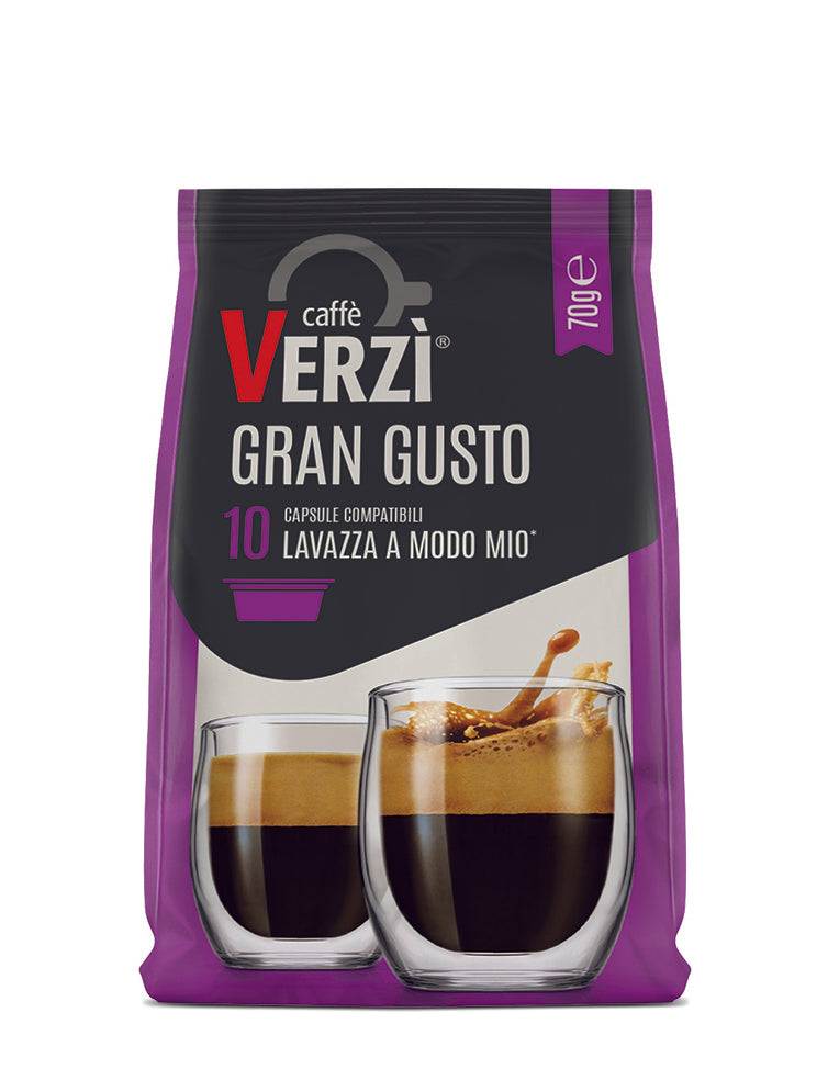 Verzì Caffè A Modo Mio GRAN GUSTO 10 Capsule