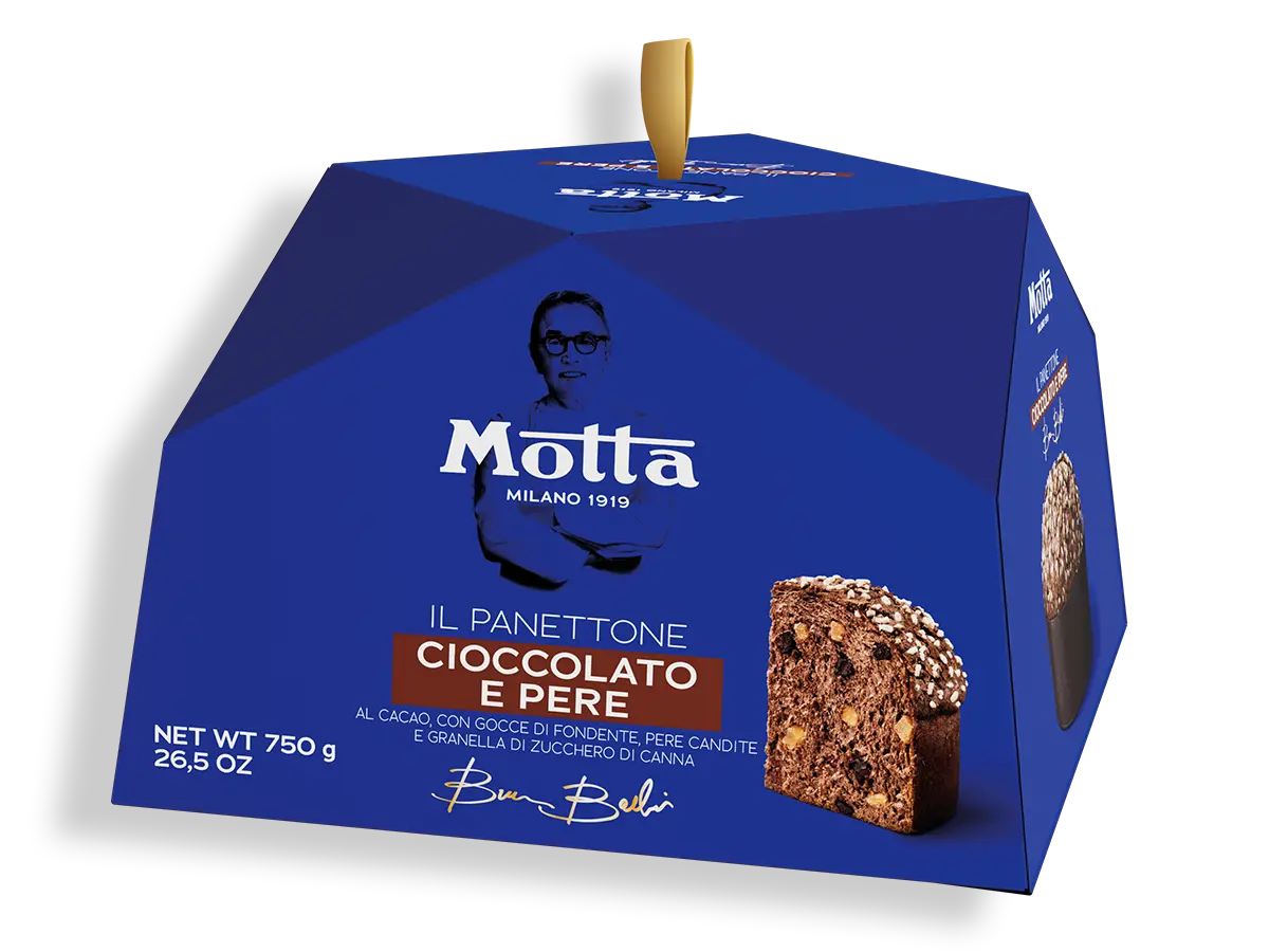 Motta Il Panettone Cioccolato e Pere 750 gr