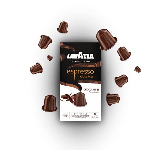 Lavazza Nespresso Alluminio Gourmet CHOCOLATE 10 Capsule