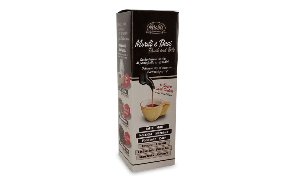 Nobis Tazzine in Pastafrolla Gusti assortiti 6 pz