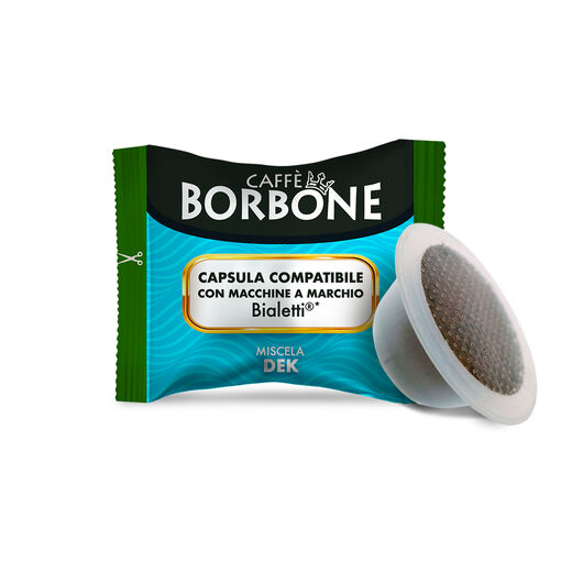 Caffè Borbone Bialetti® Miscela DEK 100 Capsule
