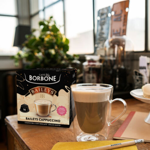 Caffè Borbone Bevanda Solubile Al Gusto CAPPUCCINO BAILEYS 16 Capsule