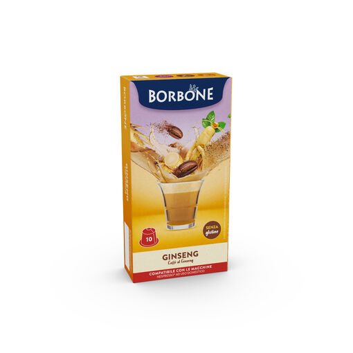 Caffè Borbone Bevanda Solubile Al Gusto GINSENG 10 Capsule