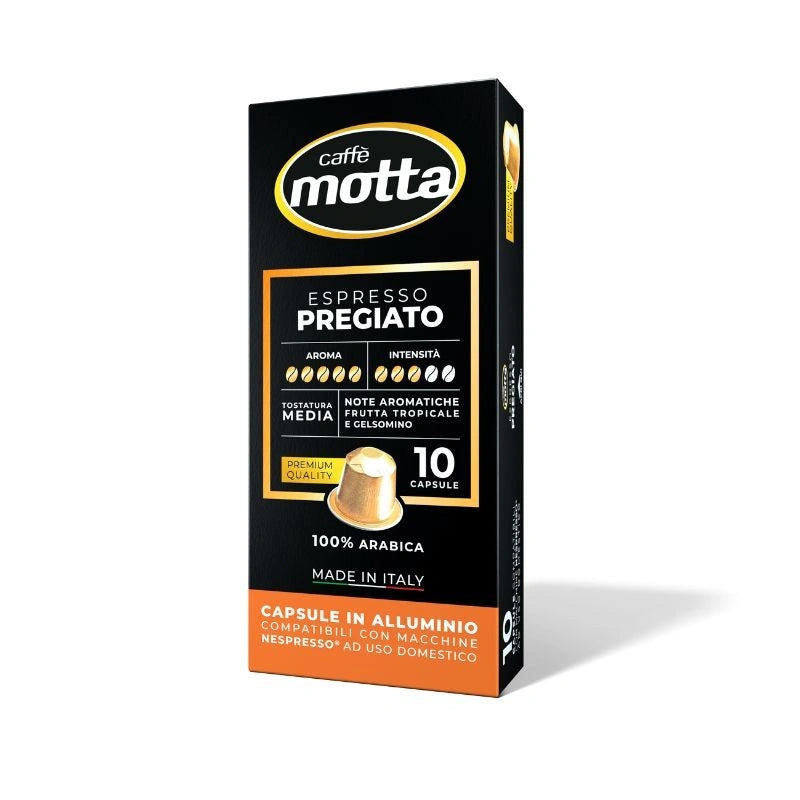 Caffè Motta Nespresso Alluminio PREGIATO 10 Capsule
