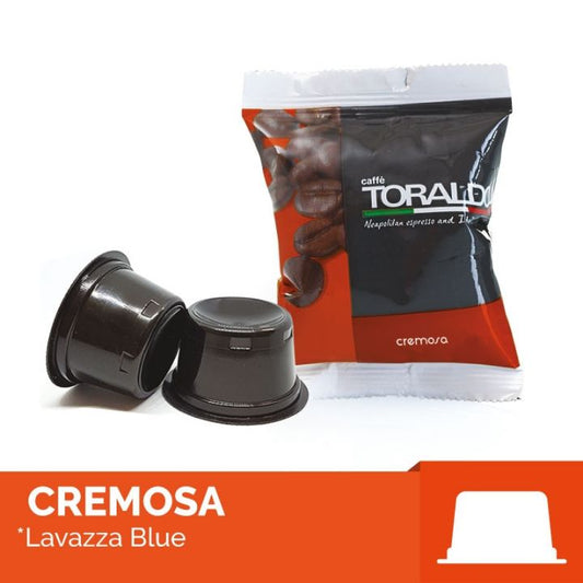 Caffè Toraldo Blue Miscela CREMOSA 100 Capsule