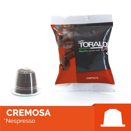 Caffè Toraldo Nespresso Miscela CREMOSA 100 Capsule