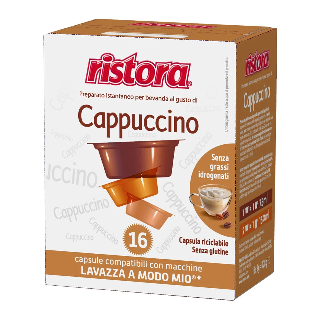 Ristora Capuccino 16 Capsule A Modo Mio