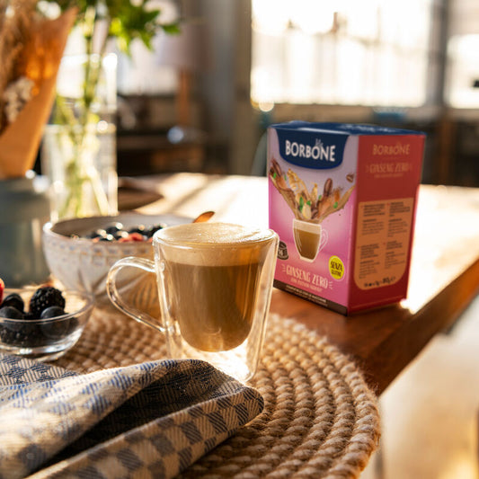 Caffè Borbone Bevanda Solubile Al Gusto GINSENG ZERO 16 Capsule