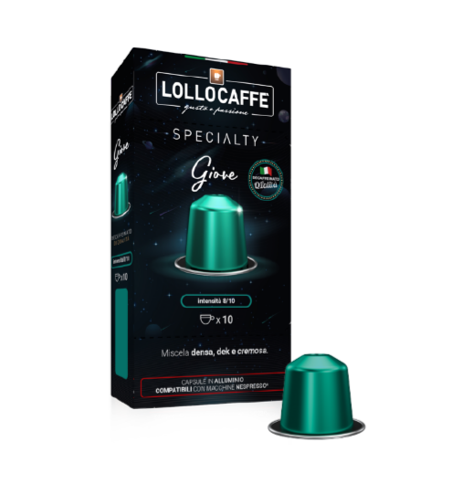 Lollo Caffè Nespresso Miscela Specialty GIOVE 10 Capsule