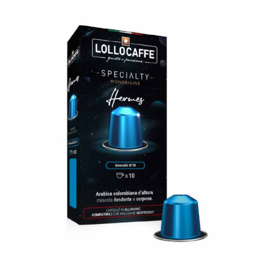 Lollo Caffè Nespresso Miscela Specialty HERMES 10 Capsule