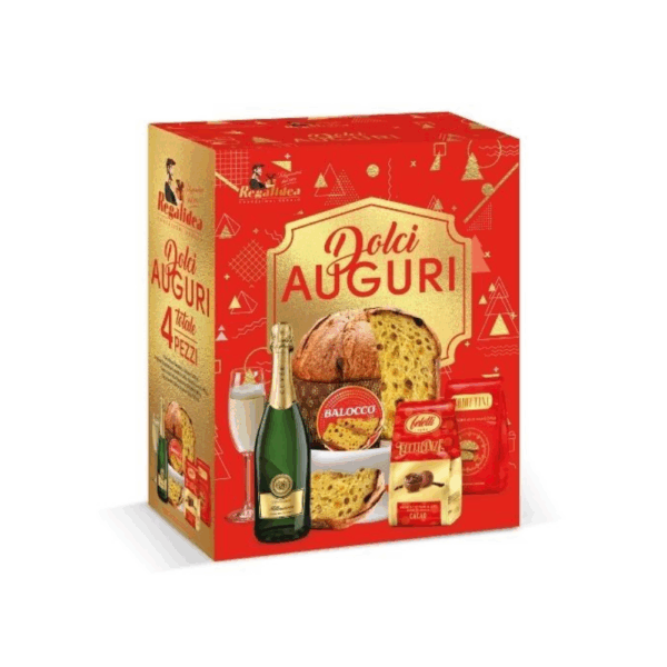 Regalidea Dolci Auguri Strenna 4 Pz