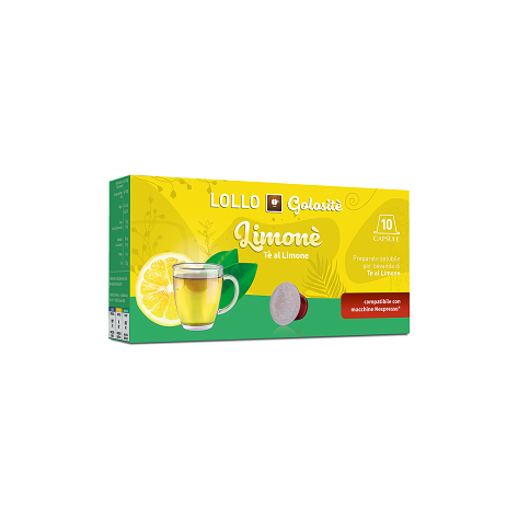 Lollo Golositè Nespresso LIMONÈ (Te al limone) 10 Capsule