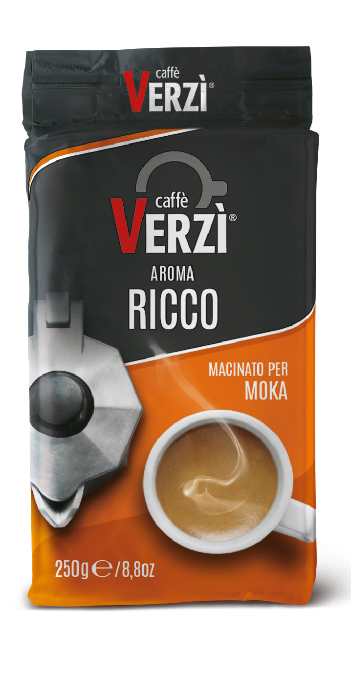 Verzì Caffè AROMA RICCO Macinato 250 gr