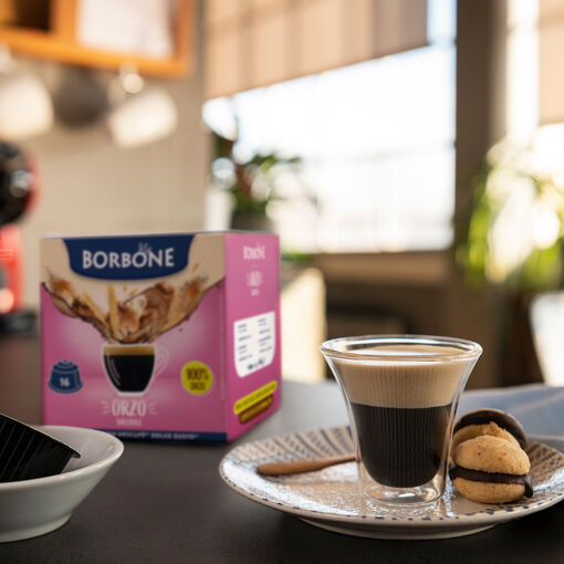 Caffè Borbone Bevanda Solubile Al Gusto ORZO 16 Capsule