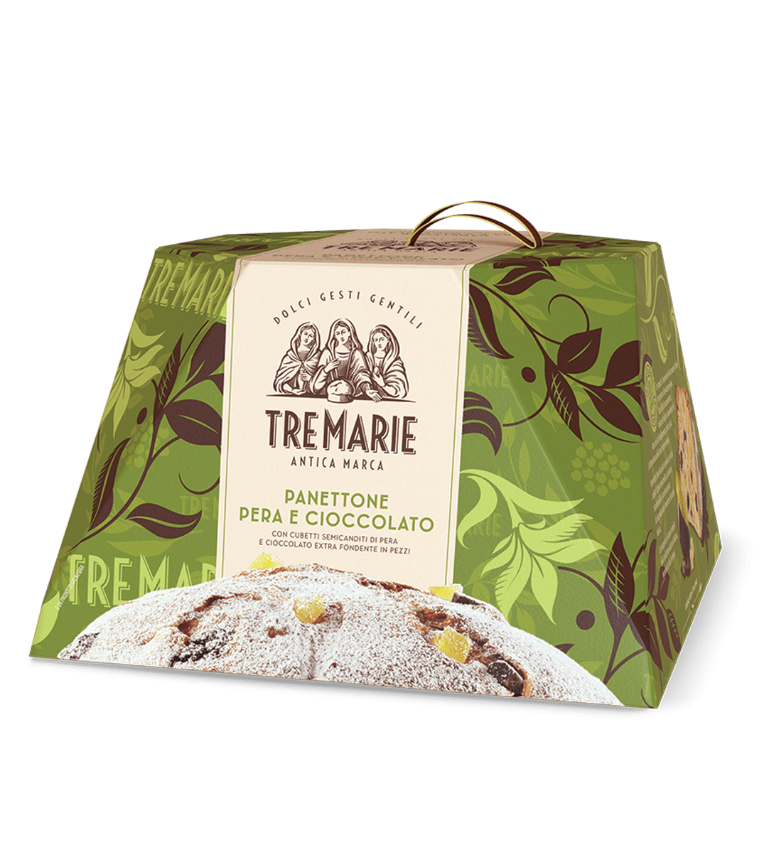 Tre Marie Il panettone pera e cioccolato 930 gr