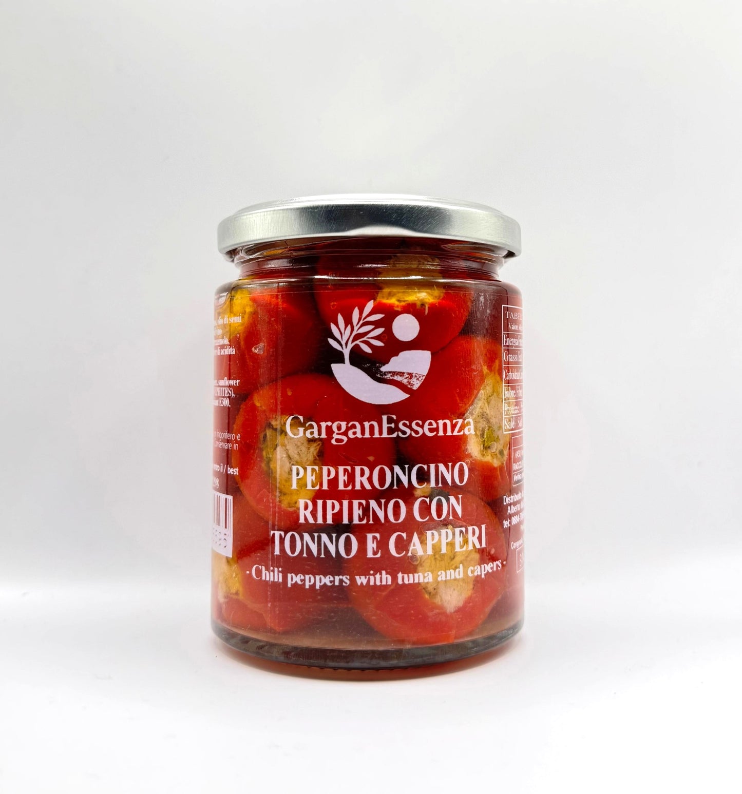GarganEssenza Peperoncino Ripieno con Tonno e Capperi 314 ml