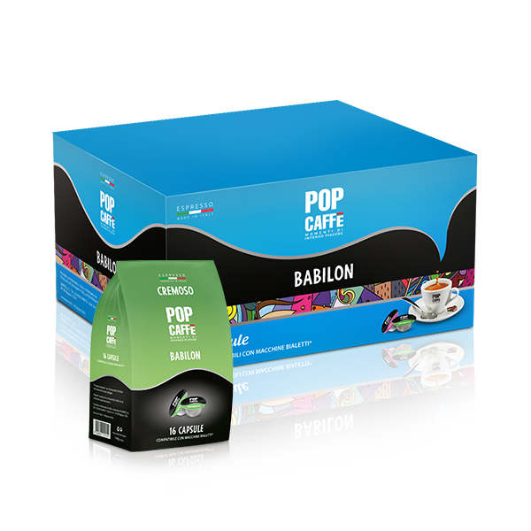 Pop Caffè Babilon Miscela CREMOSO 16 Capsule
