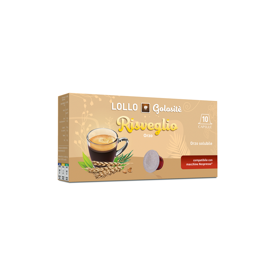 Lollo Golositè Nespresso RISVEGLIO (Orzo) 10 Capsule