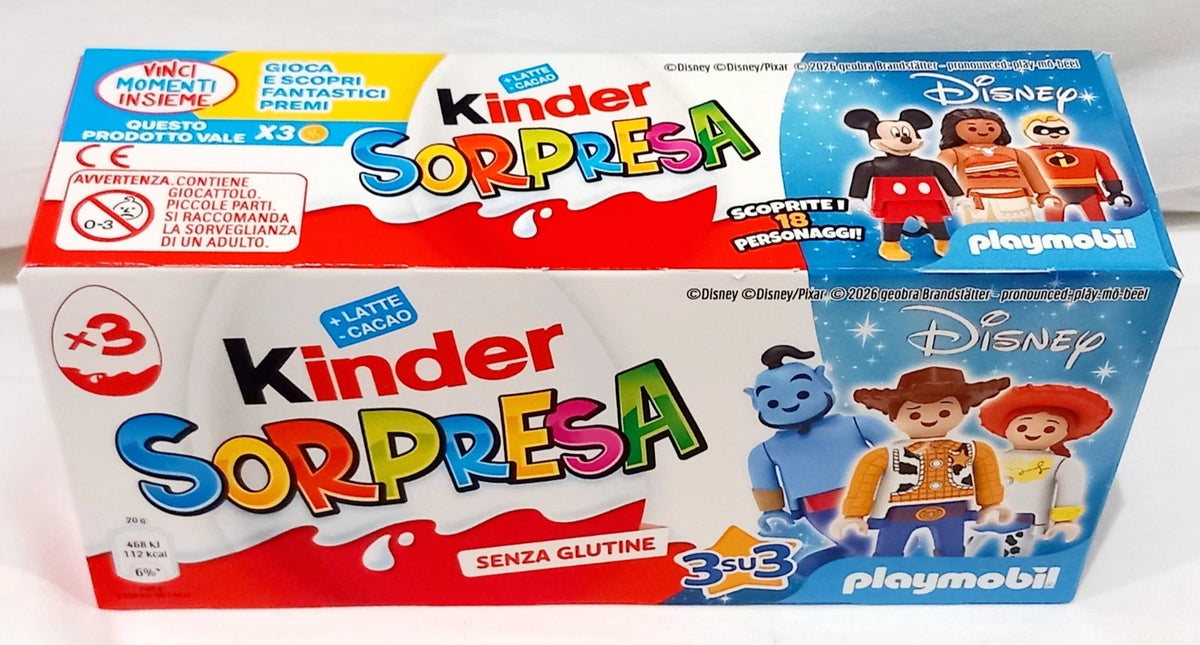 kinder Sorpresa 3x20Gr.
