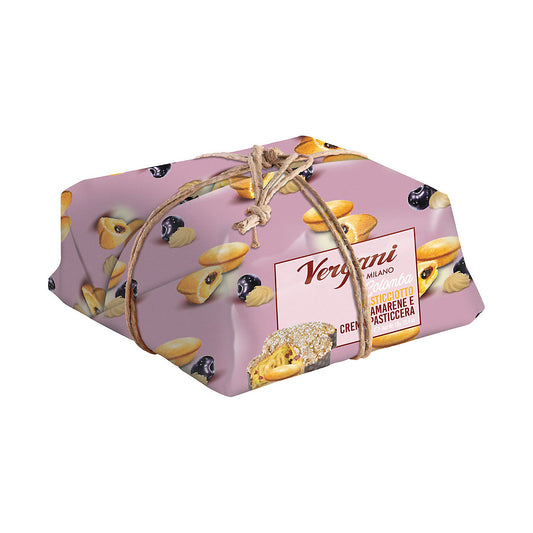 Vergani Colomba Pasticciotto Amarene e Crema Pasticcera 750 gr