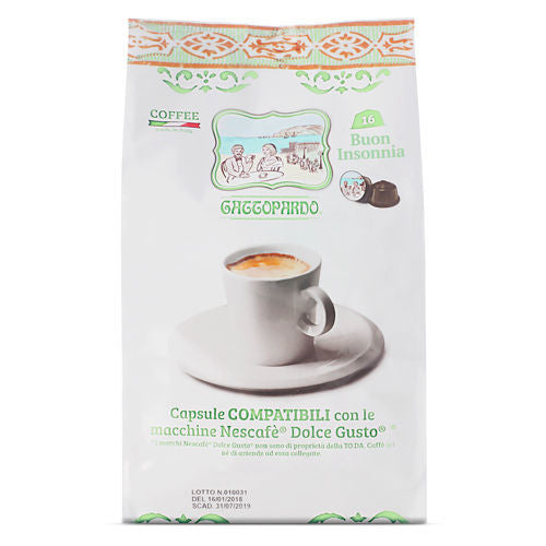 Gattopardo Dolce Gusto INSONNIA 16 Capsule