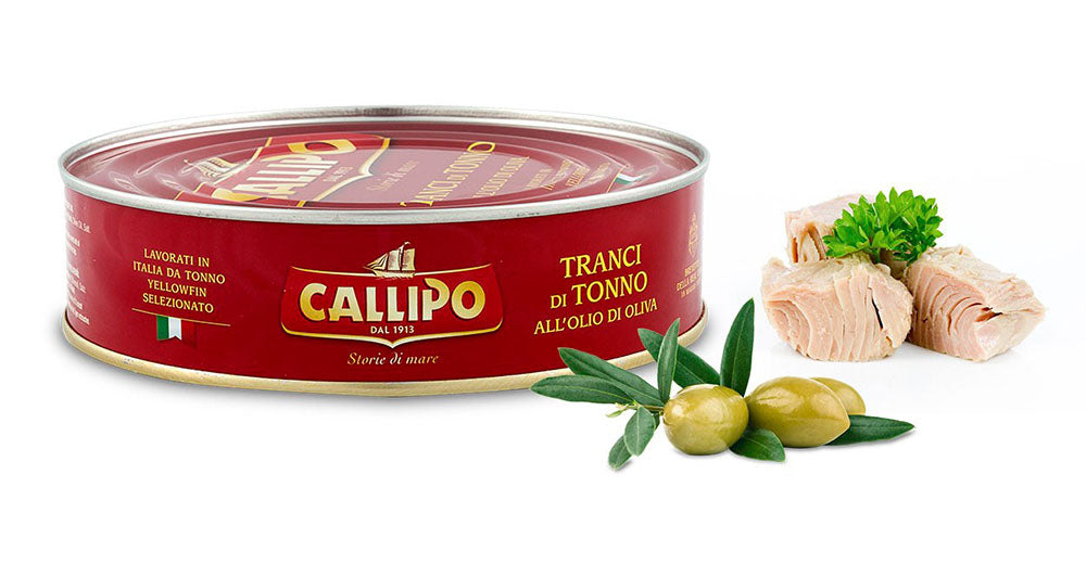 Callipo Tranci di Tonno g.540 all'Olio Di Oliva