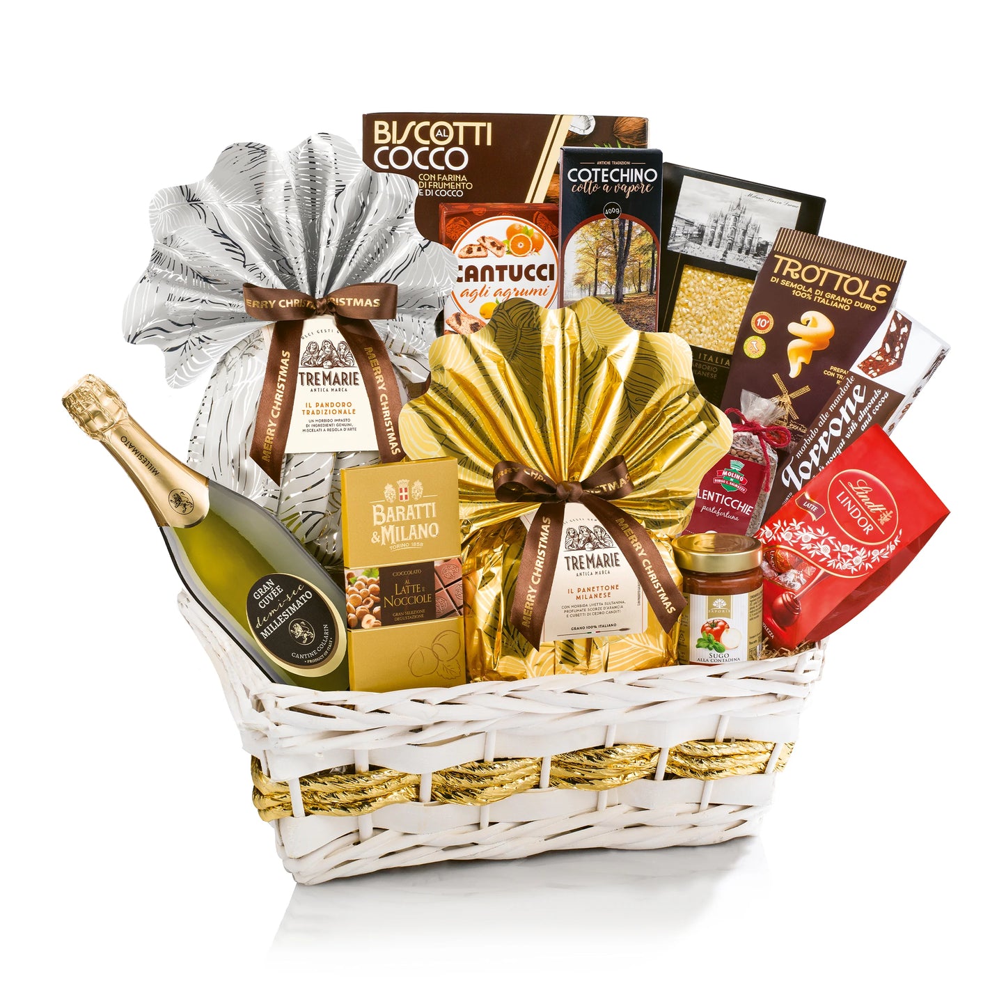 Villa Guelfa Gran Milano Cesto Natalizio 14 pz