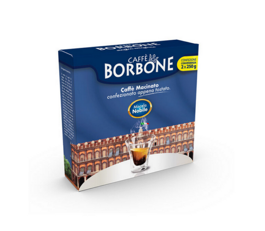 Caffè Borbone Macinato Miscela NOBILE 2 x 250 Gr.