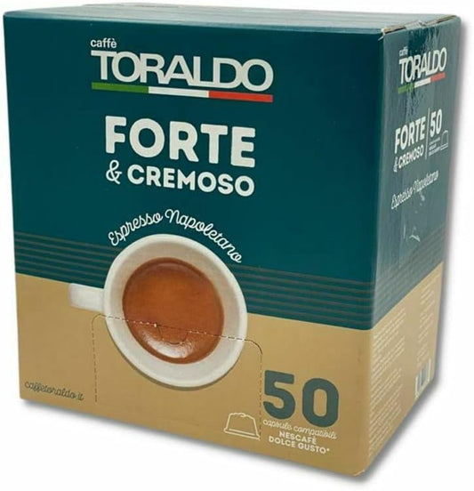 Caffè Toraldo Dolce Gusto Miscela FORTE & CREMOSO 50 Capsule