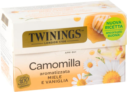 Twinings Camomilla aromatizzata Miele e Vaniglia