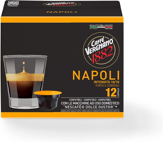 Caffè Vergnano Dolce Gusto NAPOLI 12 Capsule