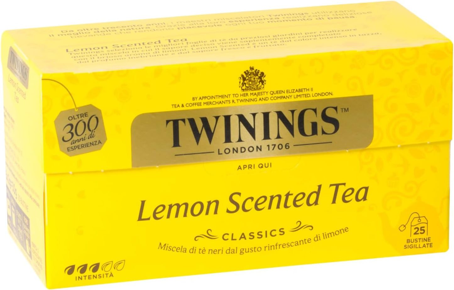 Twinings Lemon Scented Tea 25 Bustine