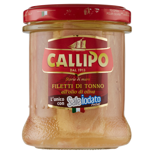 Callipo Filetti di Tonno all' OLIO di OLIVA 170 gr