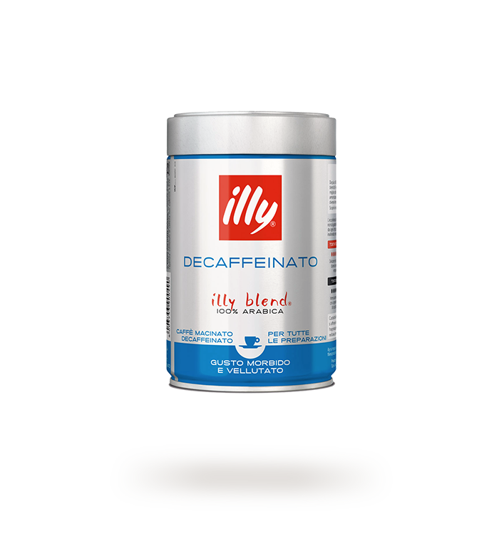 Illy caffè macinato DECAFFEINATO 250 gr
