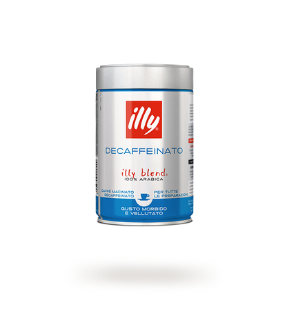 Illy caffè macinato DECAFFEINATO 250 gr