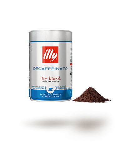 Illy caffè macinato DECAFFEINATO 250 gr