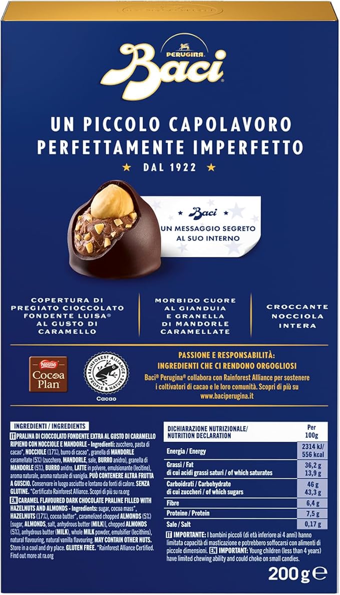Perugina Baci Caramellato alle Mandorle 16 pz