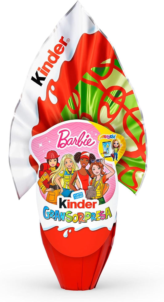 Kinder GranSorpresa Barbie 150 gr Uovo di Pasqua
