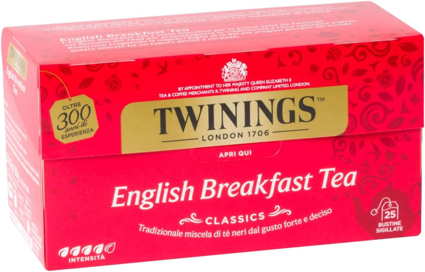 Twinings English Breakfast Tea 25 Bustine
