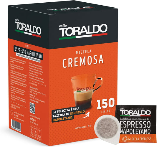 Caffè Toraldo Cialde Miscela CREMOSA 150 Cialde