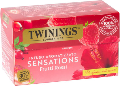 Twinings Infuso aromatizzato Frutti Rossi 20 Bustine